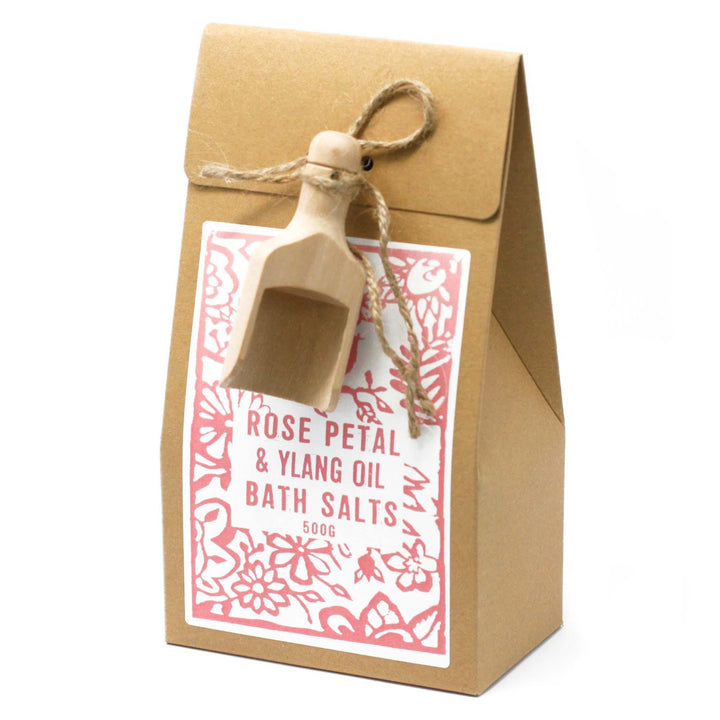 Rose Petal & Ylang Oil Bath Salts - Lorima