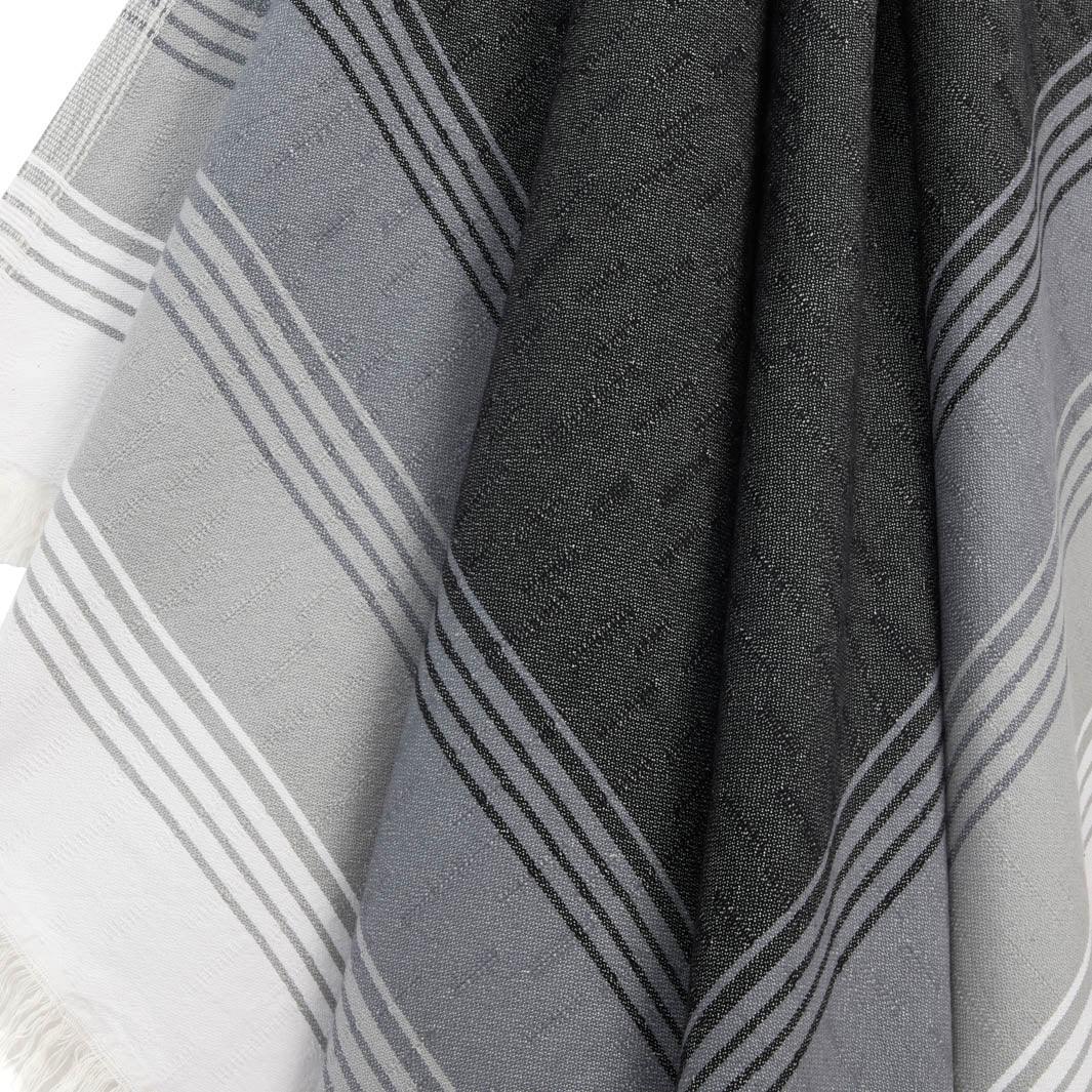 Close up of Fiesta in black, grey and white.