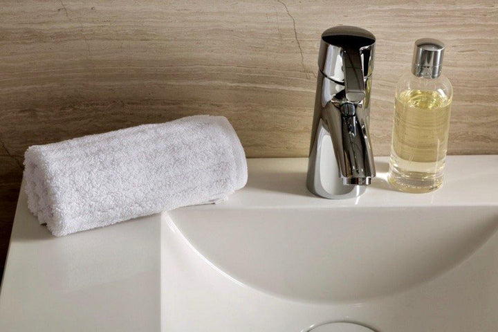 Classic Stripe - Arctic White Organic Cotton Towel Collection