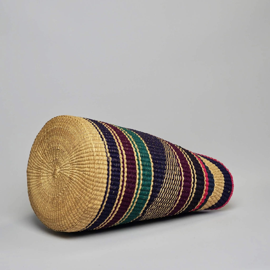 View of the base of large Ghanian Shopper basket.