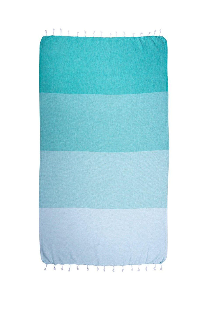 Dune - Full Length Green Quick Drying Lightweight Towel 