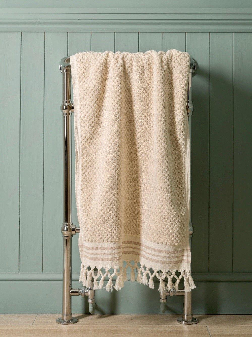 Classic Square - Ecru Organic Cotton Towel Collection